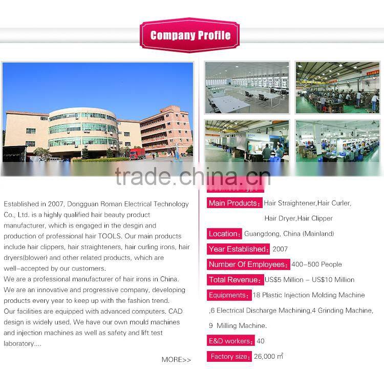 Steam Hair Straightening Brush Double Plate Fast Detangling Straighter Comb