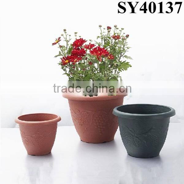 Hot sale large garden cheap plastic pots