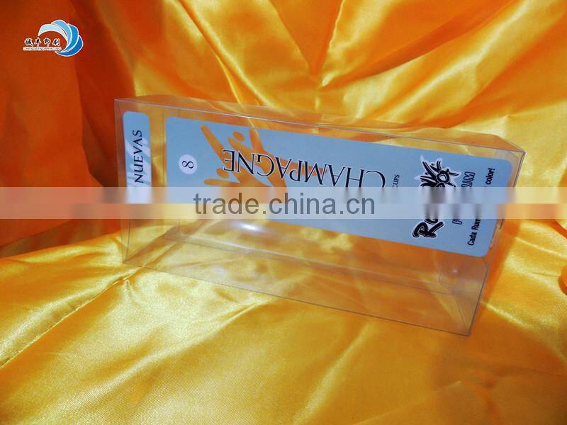 transparent custom plastic box