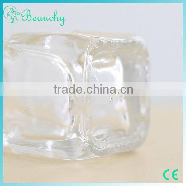 new design 15ml round and square glass nail polish bottles for sale