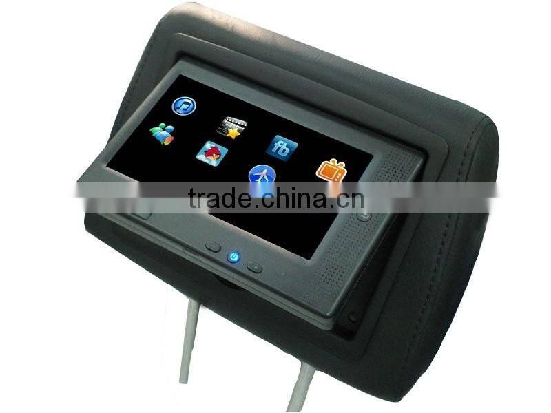 Taxi Advertising Headrest Android Minitor With WIFI, 3G