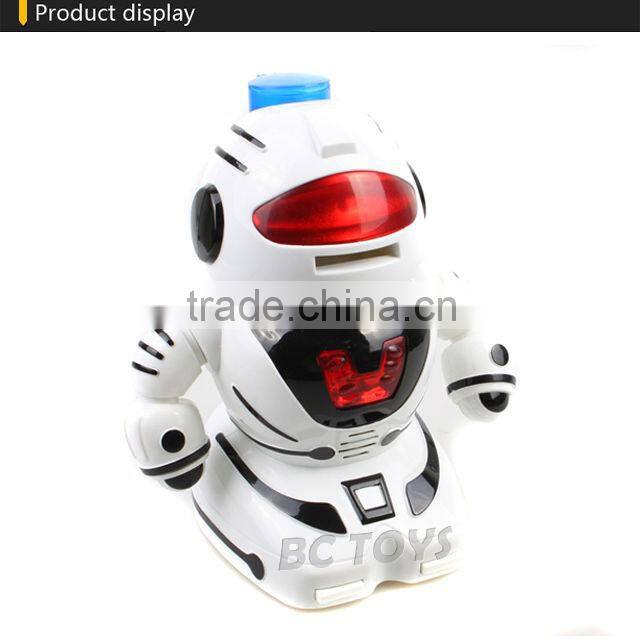 Remote control shooting EVA bullet music flashing robot boy toys HY0013253