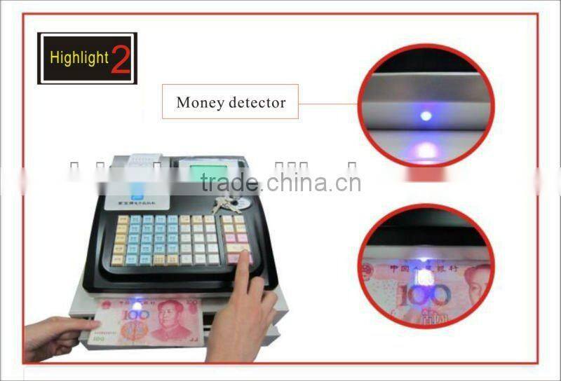ECR electronic cash register for restaurant and stores
