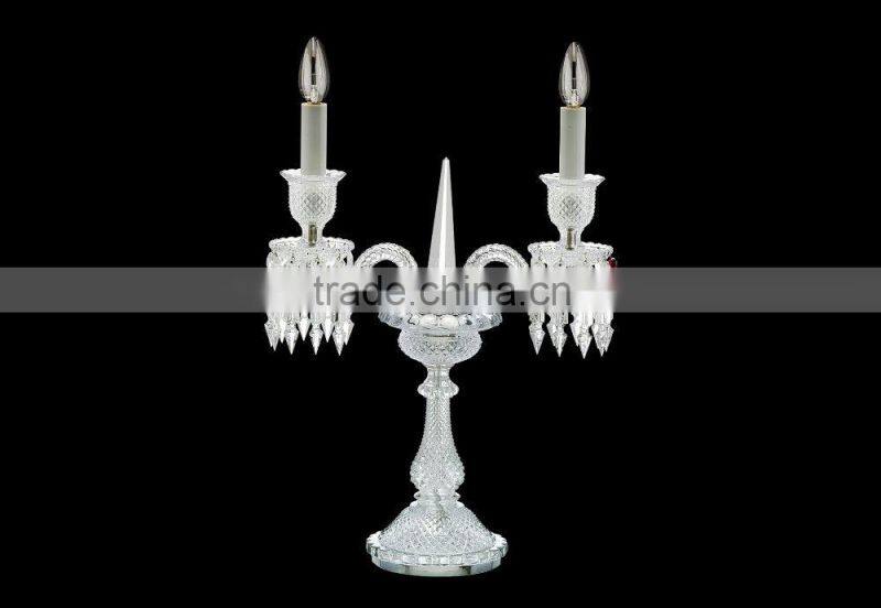 New type baccarat style crystal table lamp table light