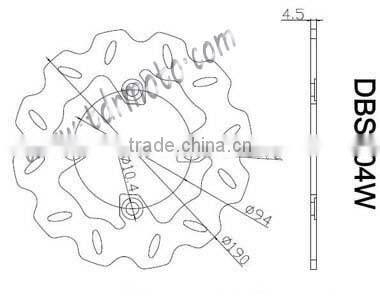brake disc rotors for pitbike