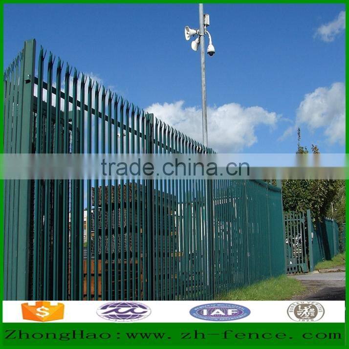 Factory directly sale galvanized and PVC coated european style fence wall and fence gate