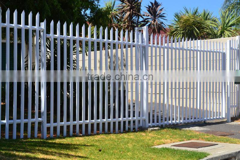 Factory directly sale modern european style garden palisade fence