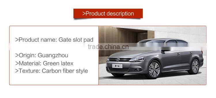 Brand new top quality car interior door slot pad for Volkswagen Sagitar 2012-2014 9pcs/set