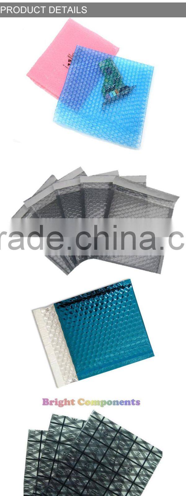 customized printed envelope air anti-static shielding bubble mailer bag