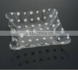 plastic beer serving trays/fruit tray /serving tray/snack tray