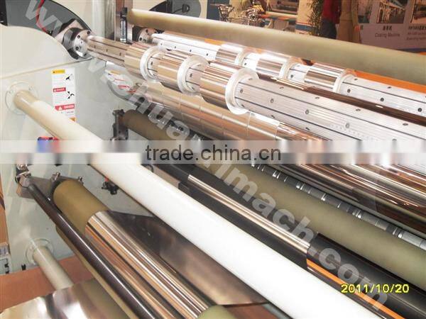 Jumbo Roll AL Foil, Aluminium Foil Slitting And Rewinding Machine With PLC