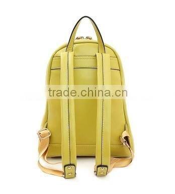 TG-232 wholesale banckpack female leather backpack rivet school backpack