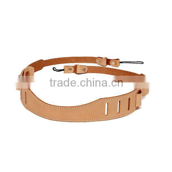 Wholesale Latest Design Genuine Leather SLR Camera Shoulder Neck Strap