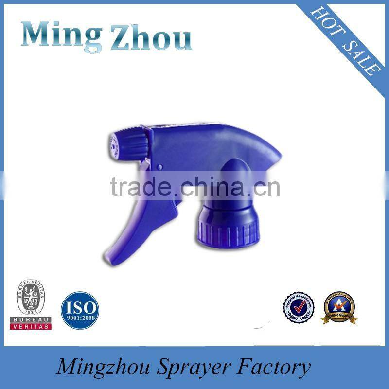 MZ longer and stronger arm design closure plastic cleaning colorful trigger sprayers