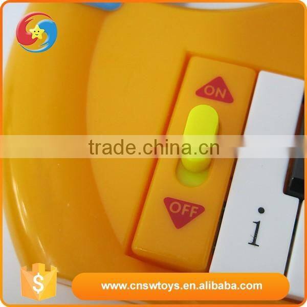 Children educational electric plastic miniature musical instruments toy music organ