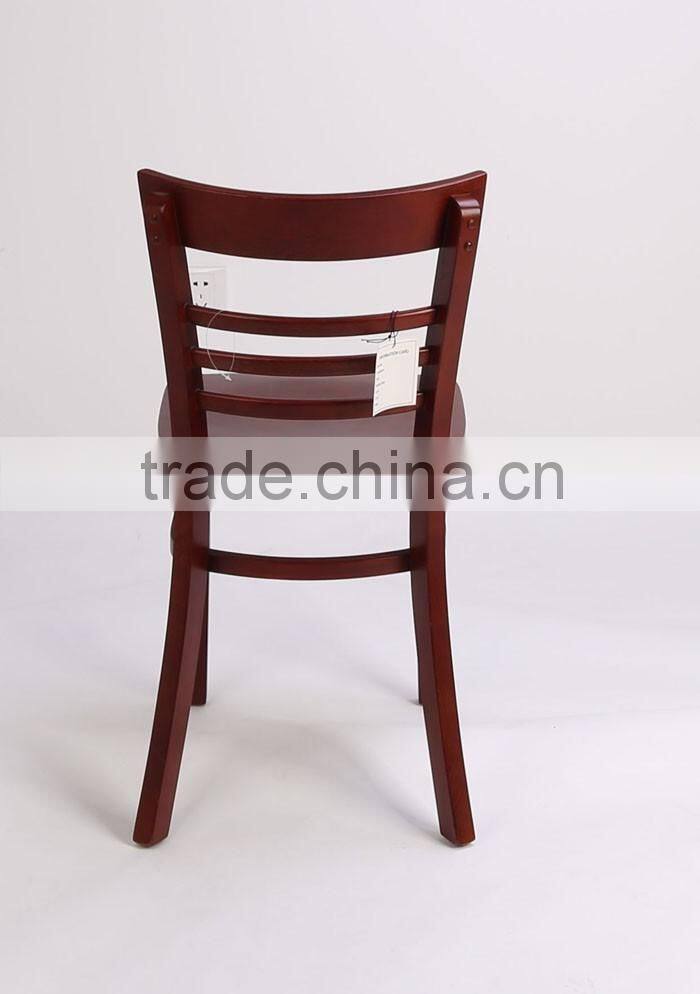Hot sale leather furniture wood chairs for restaurants ghost chair
