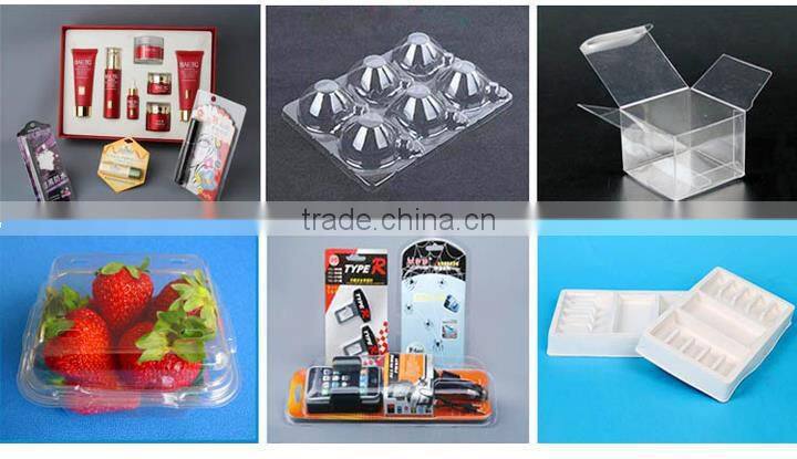 Finely finished disposable blister arcylic cosmetic box