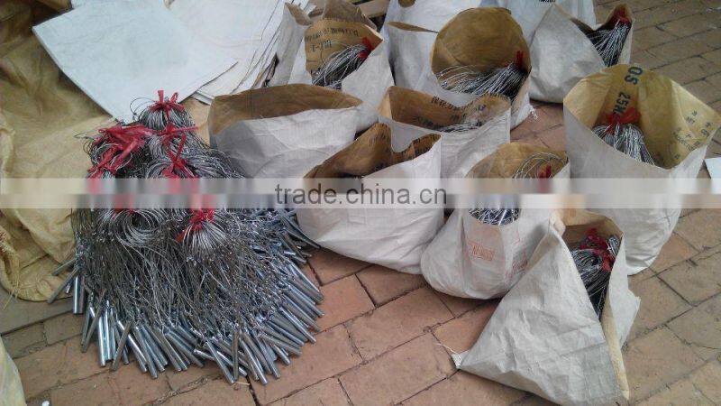 Korean prop wire pin with solid nut