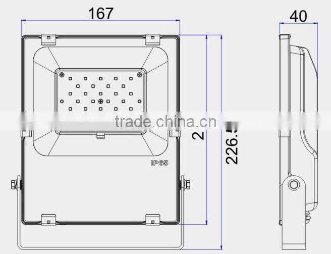 Mini led flood light with ultra slim sleek design flood lamp PhilipsSMD factory price 10w 20w 30w led flood lamp