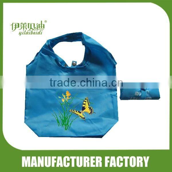 Ball-shaped foldable shopping bag