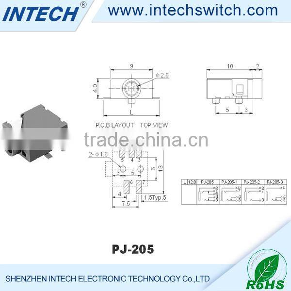 OEM Black 2.5 pitch connector wire harness