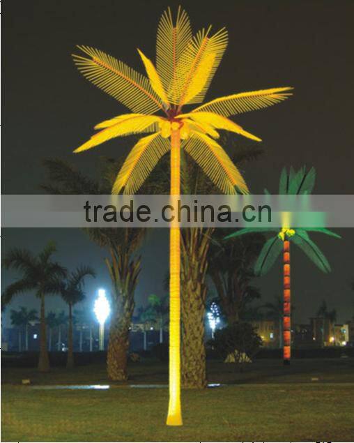 Acrylic Christmas Led Light Tree Outdoor Coconut Palm Tree LED Lights