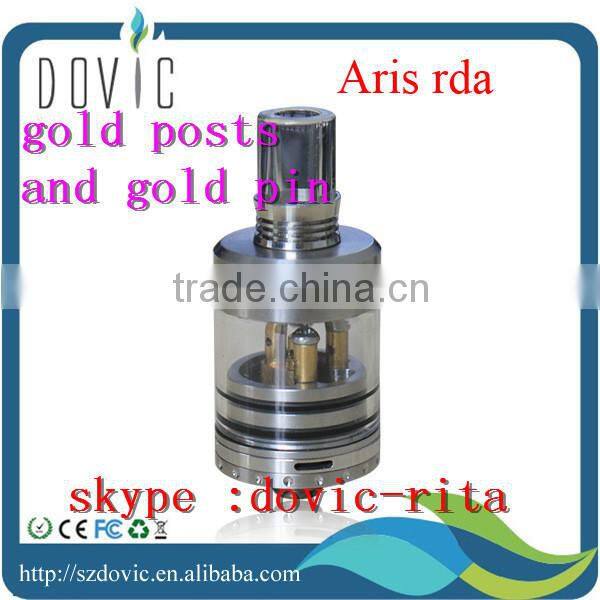 Unique design center post for airflow rda aris rda wholesale glass aris rda