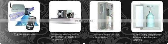 Refrigerated Milk vending machines with Full stainless steel 304
