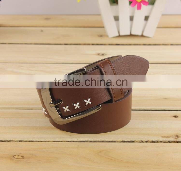 100% cowhide genuine leather belt