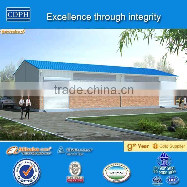Prefab warehouse, store, workshop steel structure building from China Supplier