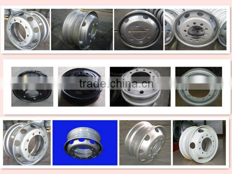 bus tubeless steel wheel rim 22.5x9.00