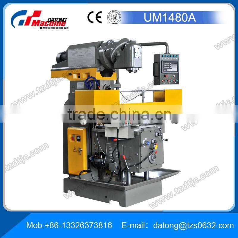 Universal Swivel Head Milling Machine UM1480A with Dividing Head for sale