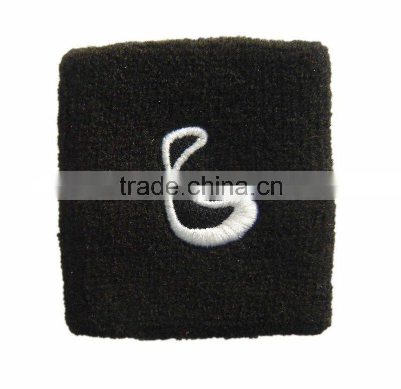 kids sport embroidery terry toweling wristband