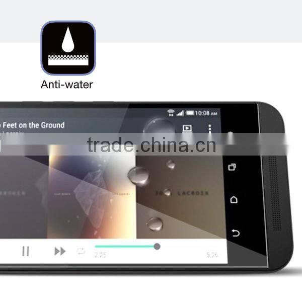 9H hardness for tempered glass screen protector htc one M9,for HTC M9 screen guard