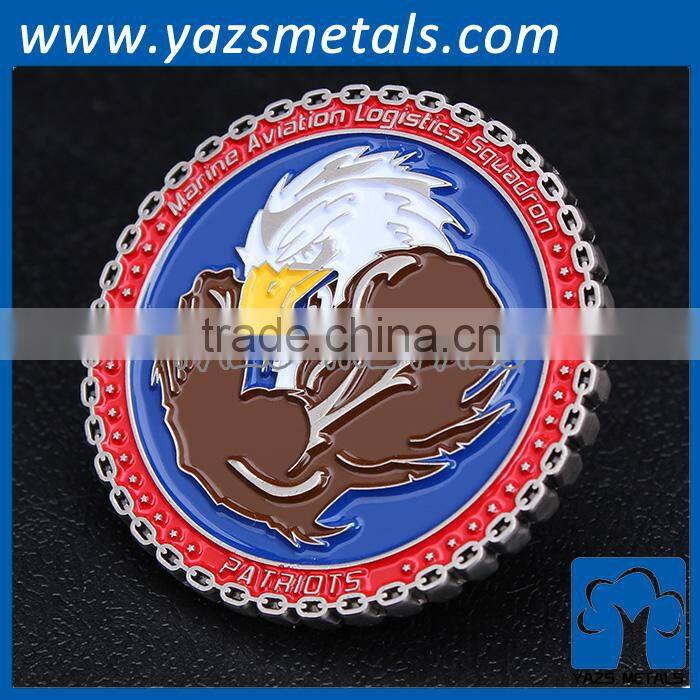 Wholesale Coin Supplies custom metal coin tag