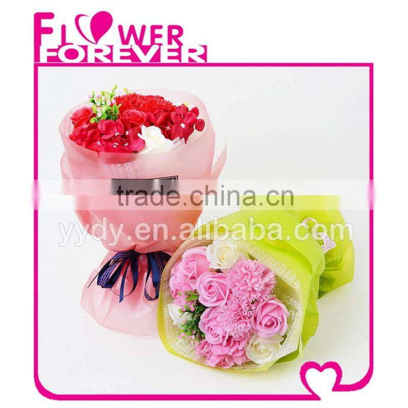 2016 New Mother Day Gift Soap Flower Bouquet