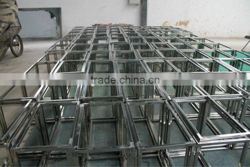 chromed bar stool parts