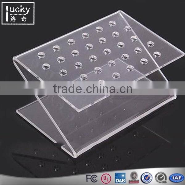 Wholesale Exhibition Case Acrylic Pen Holder Display Holder with Box