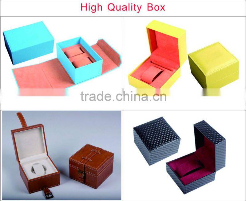 FS FLOWER - Fashion Men Watch Set 2 Band Silicone Pu Leather Strap With Watch Tool And Box
