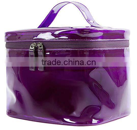 clear plastic Makeup Train Case Mini Packing Cubes