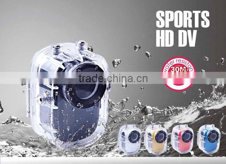 Action camera with HD 1920*1080P H.264 G-Senor ,SJ1000 30M Waterproof Full HD , Motorbike Camcorder