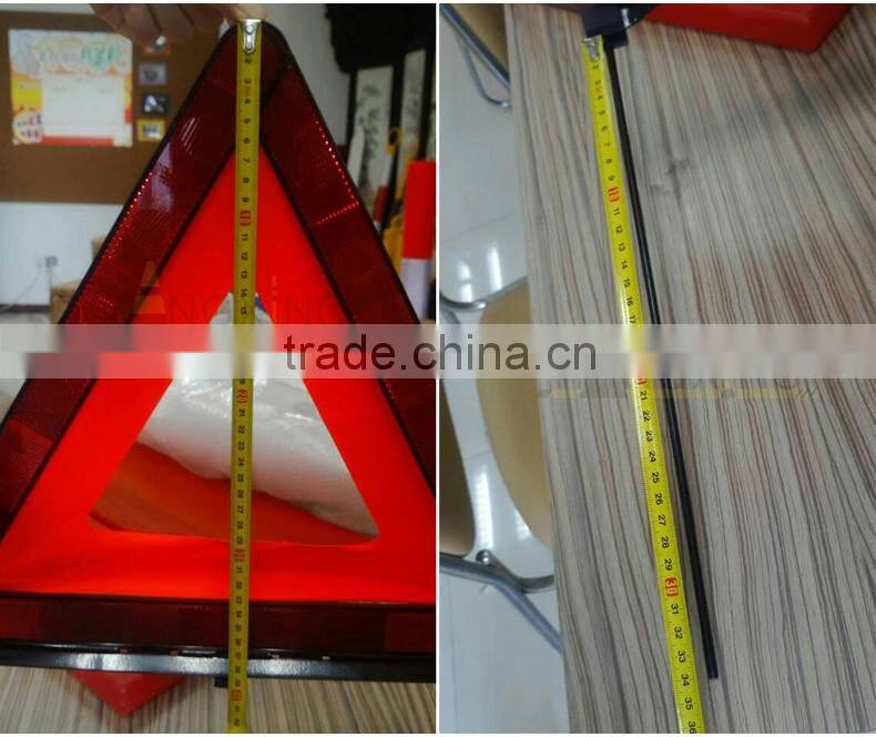 WT04 Cloth Plastic Car Warning Triangle Kit