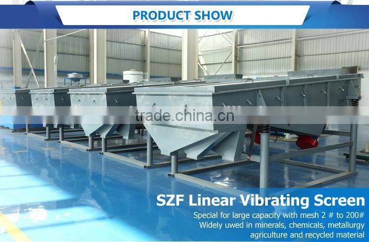 new condition linear separator type phosphate fertilizer grading sieve