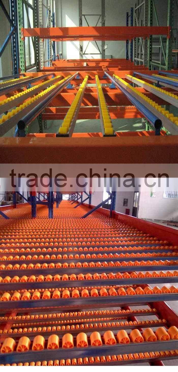 Luxury Quality Custom Fit Gravity Flow Sliding Rack With Rollers