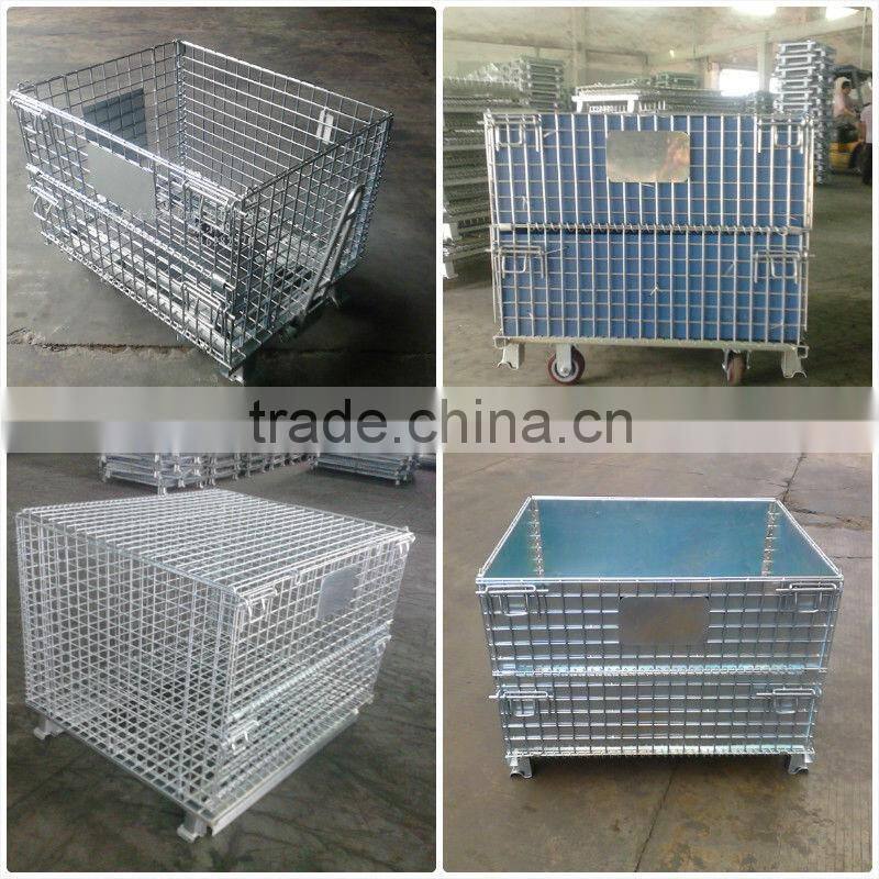 Wire mesh security cage