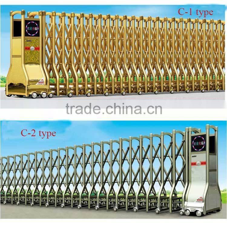 Retractable Gates strong motor automatic door