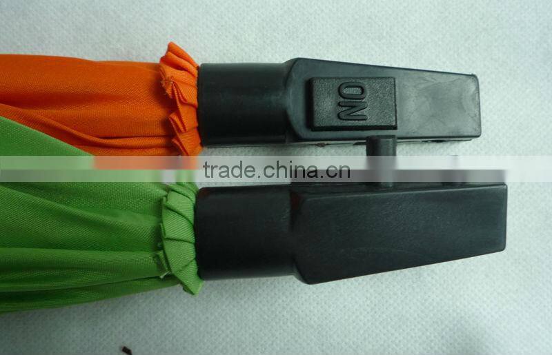 23" straight couple umbrella with different colors