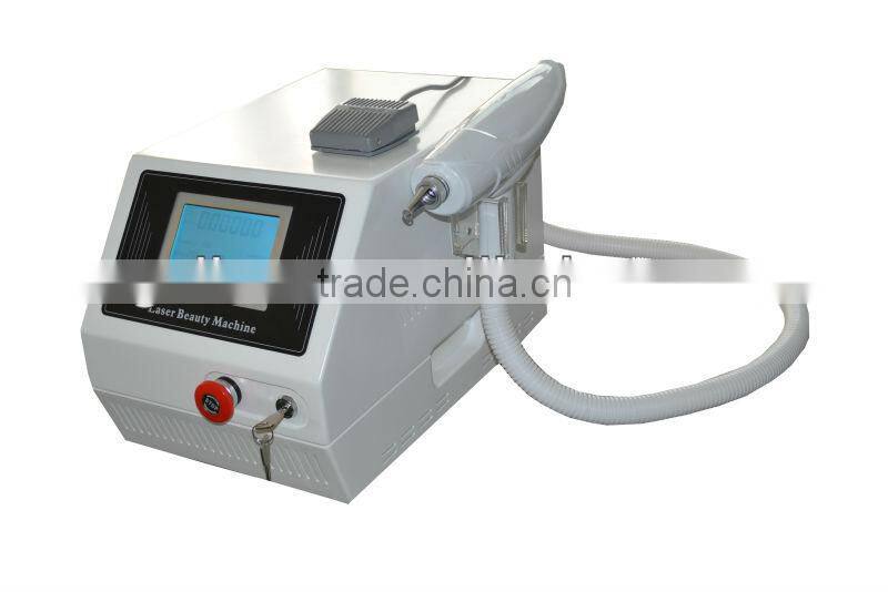 2013-2017 HOTTEST q-switch YAG laser tattoo removal laser machine (fast quickly best effective!!!)