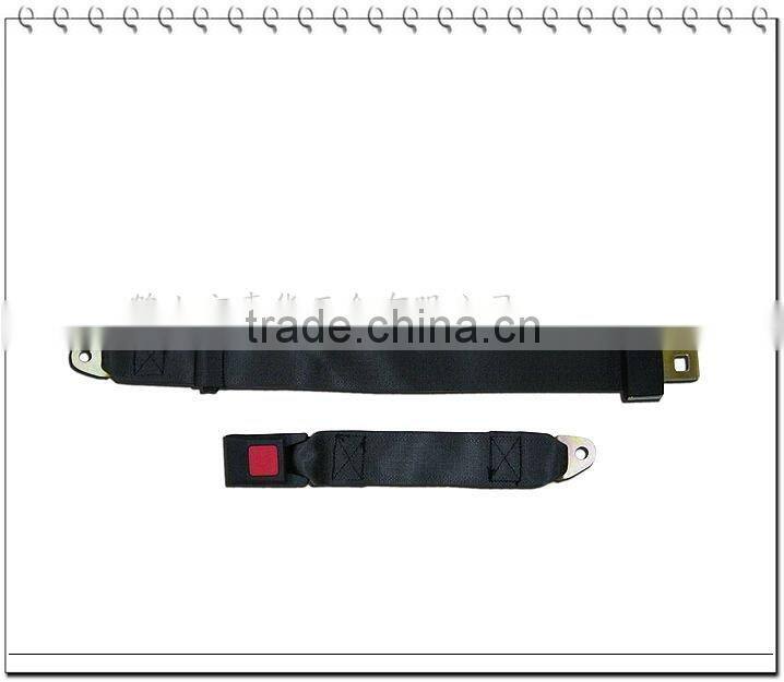 Single two-point safety belt