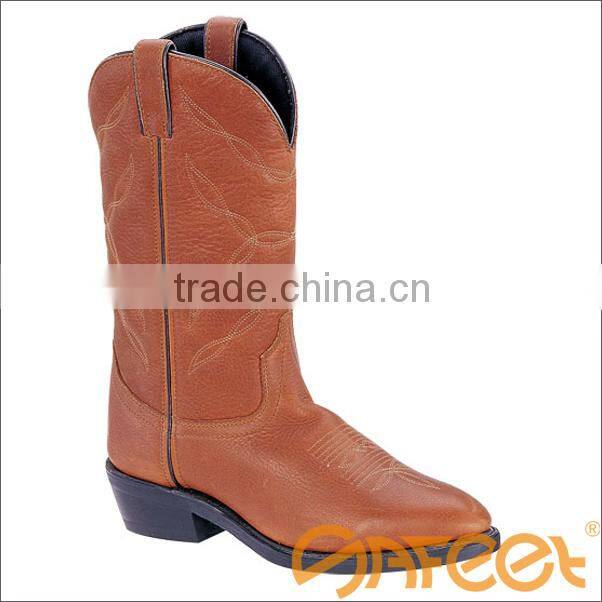 Handmade Lady Shoes Fashion Lady Safety Shoes, High Heel Lady Work Boots SA-N003